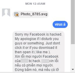 Virus Facebook