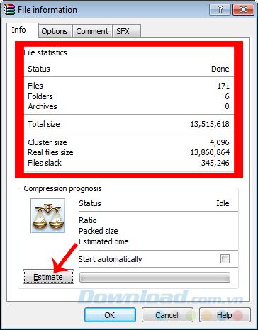 Thông tin file nén Thông tin file nén