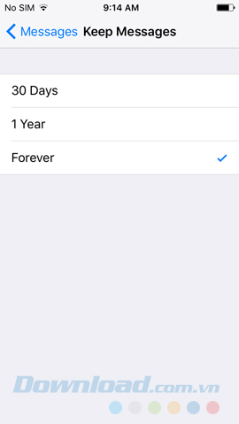 Chọn thời gian Chọn thời gian