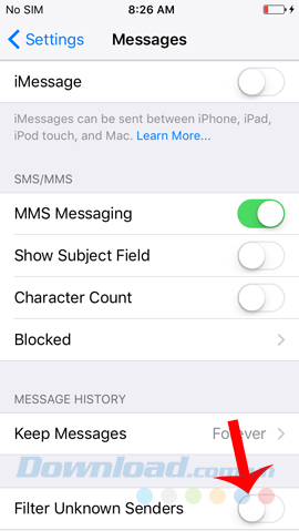 Chặn người lạ