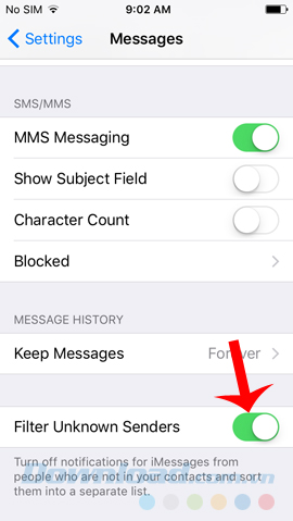 Chặn người lạ nhắn tin Chặn người lạ nhắn tin