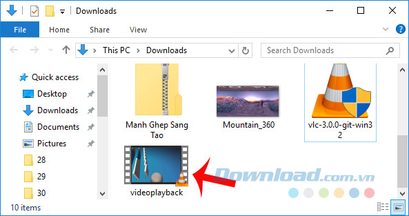 Nơi lưu trữ video