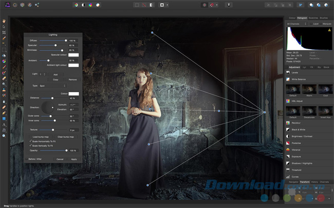 Cách sử dụng Affinity Photo