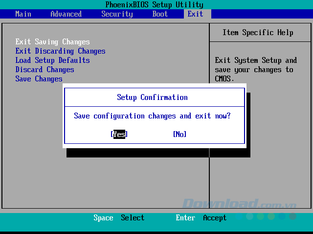 Ảnh minh họa BIOS