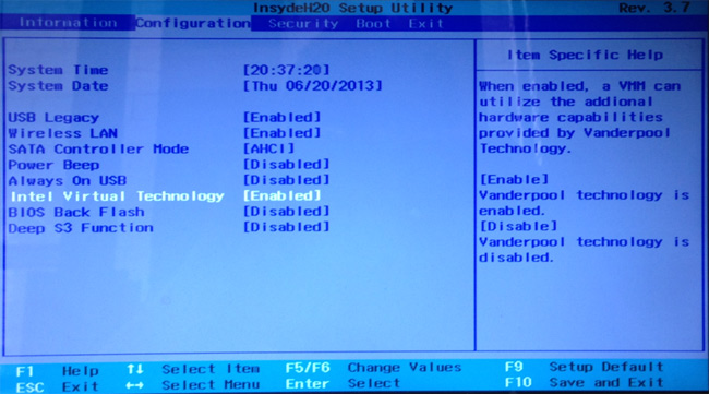 Kích hoạt chế độ ảo hóa trên máy tính