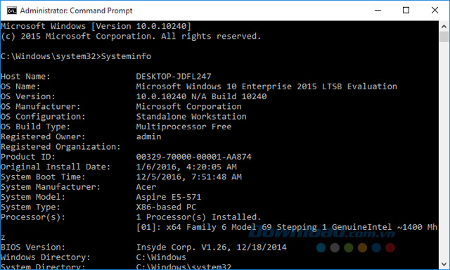 Thông tin hệ thống Thông tin hệ thống