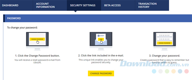 Change Password Change Password
