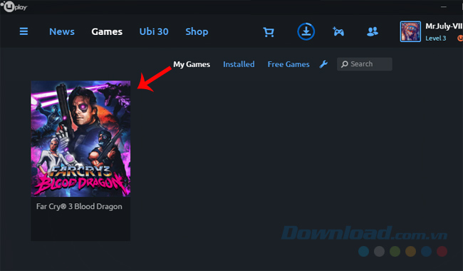 Game đã có Game đã có