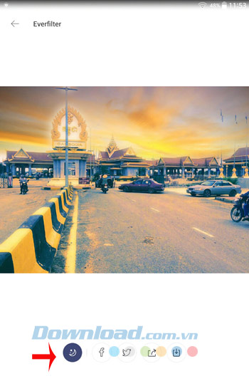 Áp dụng hiệu ứng tranh vẽ Áp dụng hiệu ứng tranh vẽ