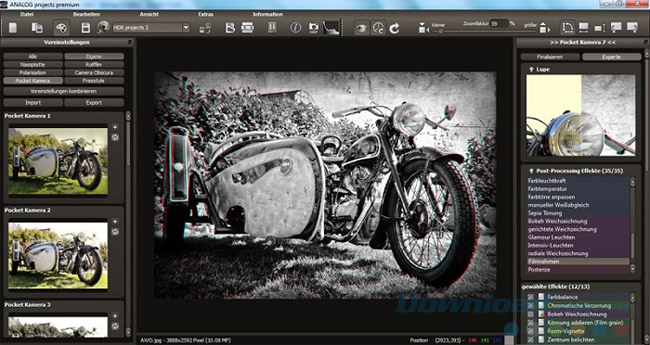 Sử dụng phần mềm Analog Projects Premium