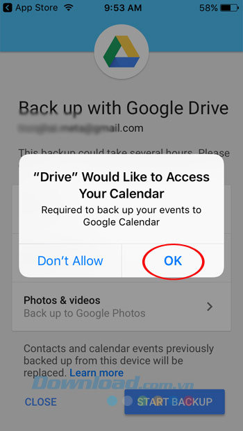 Sao lưu lịch, sự kiện Sao lưu lịch, sự kiện