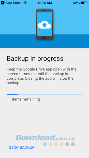 Quá trình sao lưu dữ liệu Quá trình sao lưu dữ liệu