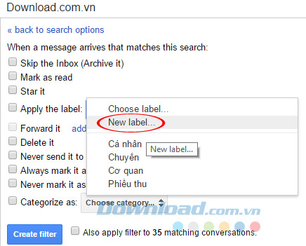 Tạo Label Tạo Label