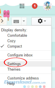 Truy cập vào Settings Truy cập vào Settings