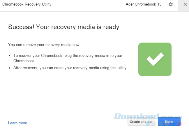 Tạo thành công Tạo thành công