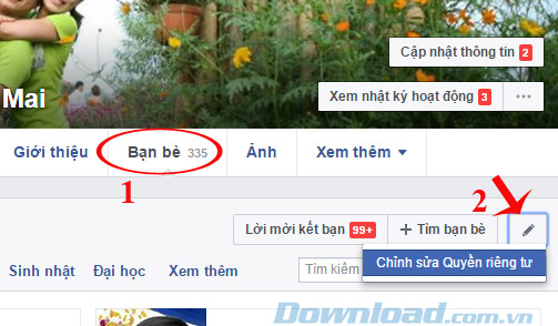 Chỉnh sửa quyền riêng tư Chỉnh sửa quyền riêng tư