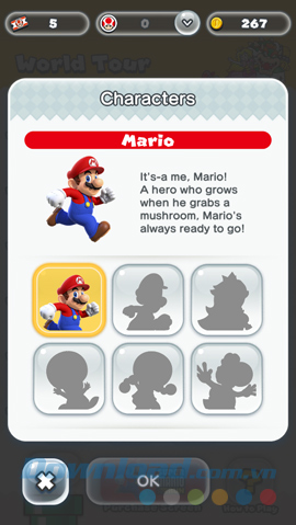 Danh sách nhân vật