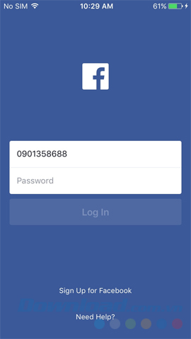 Đăng nhập Facebook Đăng nhập Facebook