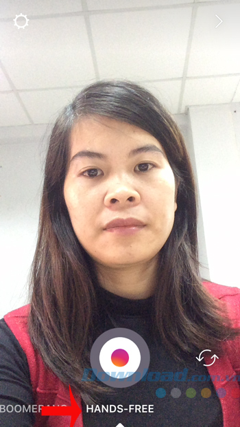 Quay video ở chế độ rảnh tay