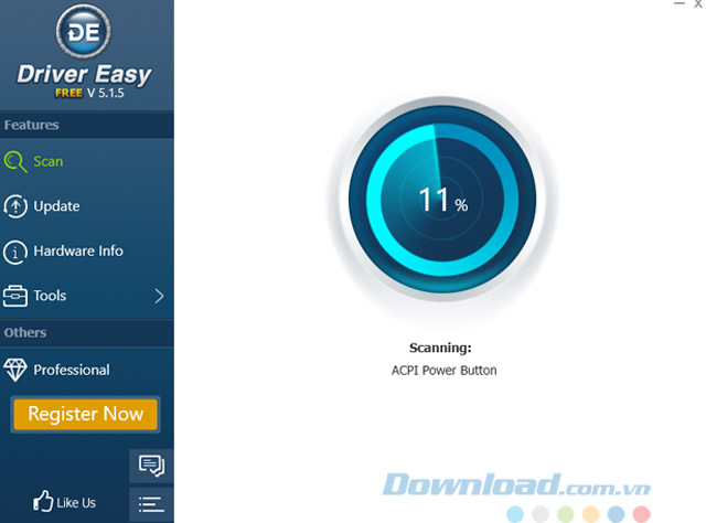 Quá trình quét Driver Quá trình quét Driver