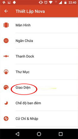 Giao diện