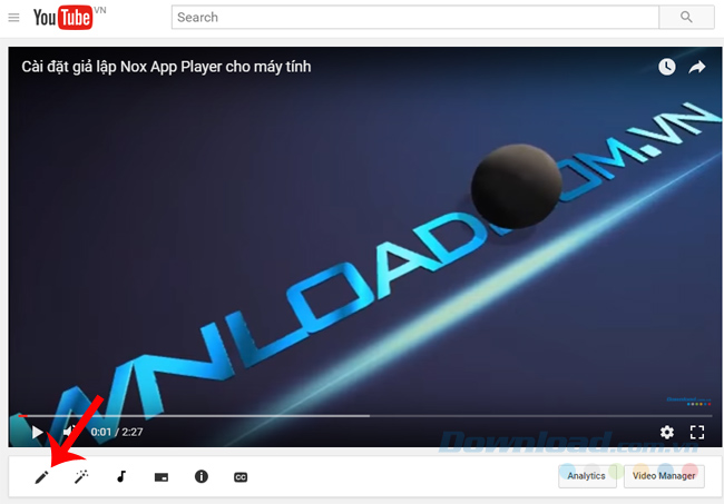 Biểu tượng Edit video