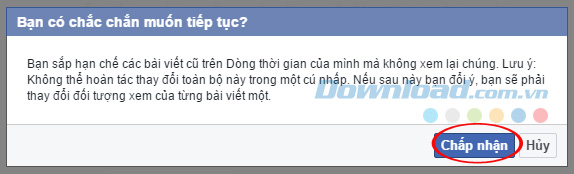 Xác nhận giới hạn bài viết
