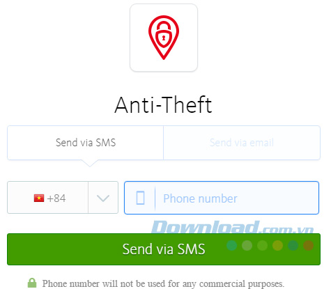 Tính năng chống trộm Avira Anti-Thief