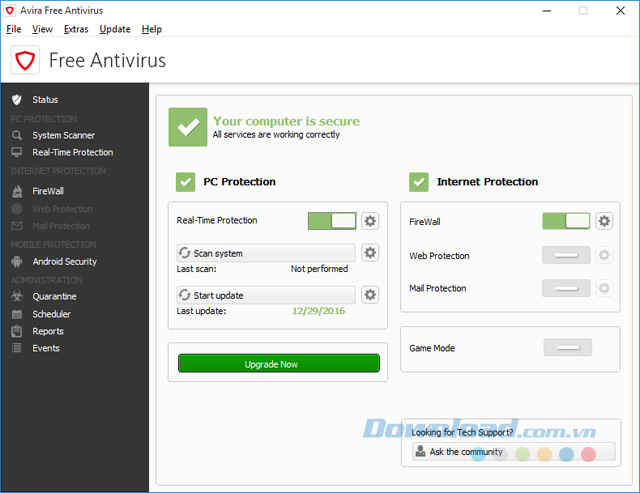 Avira Free Antivirus 2017