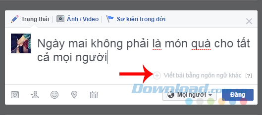 Viết Status mới Viết Status mới