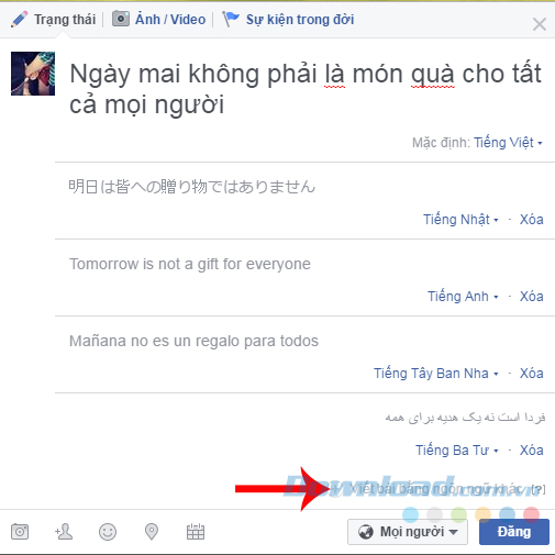 Chuyển sang nhiều ngôn ngữ hơn Chuyển sang nhiều ngôn ngữ hơn