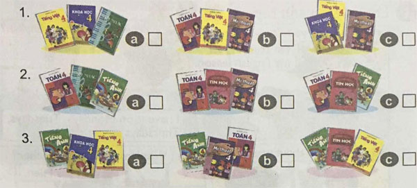 Bài tập Tiếng Anh lớp 4