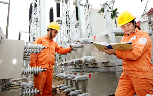 Khung giá phát điện năm 2017