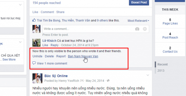 Ban người bình luận Ban người bình luận