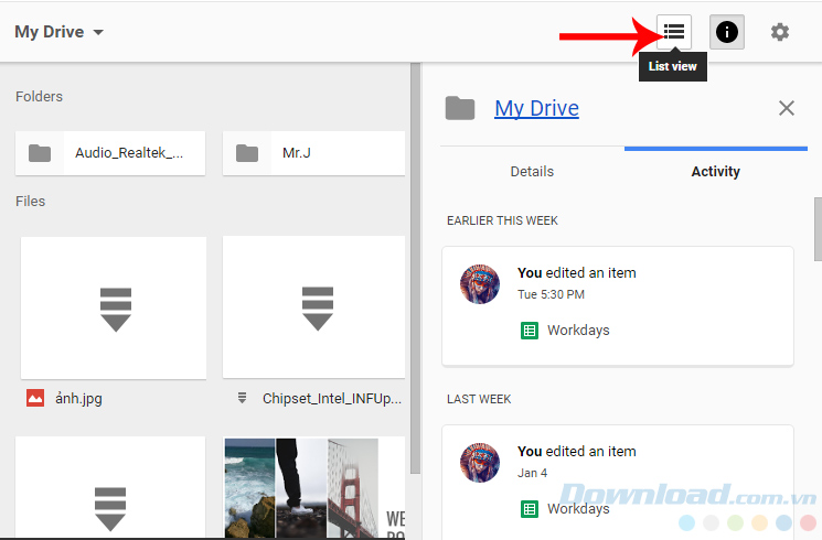 Giao diện chính Giao diện chính