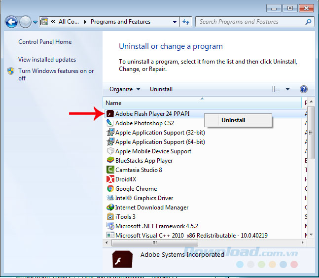 Xóa Flash Xóa Flash