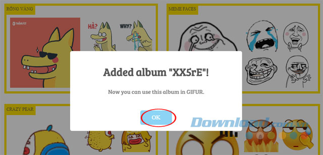 Thêm Album thành công Thêm Album thành công
