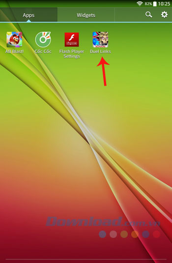 Mở game Yu-Gi-Oh Duel Links