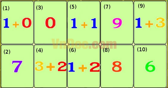 Đề thi Violympic Toán lớp 1 vòng 5 Đề thi Violympic Toán lớp 1 vòng 5