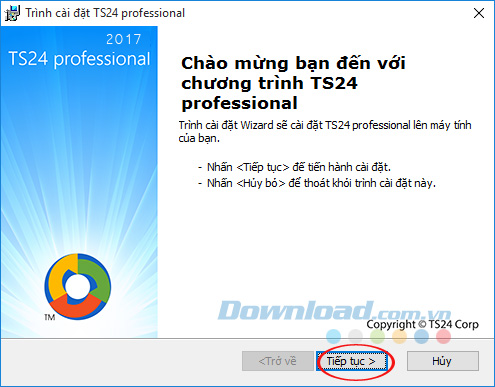 Cài đặt TS24 Professional Cài đặt TS24 Professional