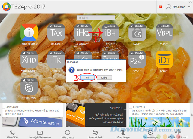 Cài đặt iBHXH Cài đặt iBHXH