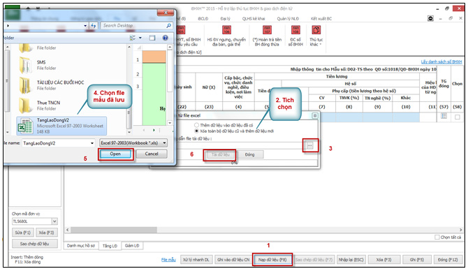 Nạp dữ liệu Nạp dữ liệu