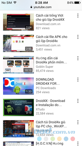 Chọn video xem Chọn video xem