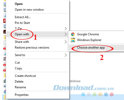 Choose another app Choose another app