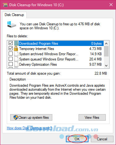 Xóa file rác Xóa file rác