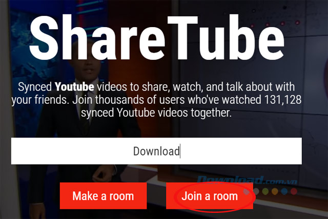 Kết nối vào phòng Kết nối vào phòng