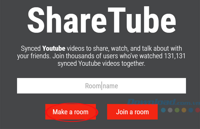 Tạo phòng xem video Tạo phòng xem video