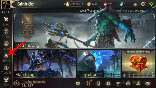 Xem danh sách Bổ trợ