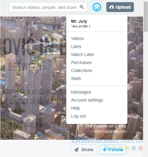 Thông tin người dùng