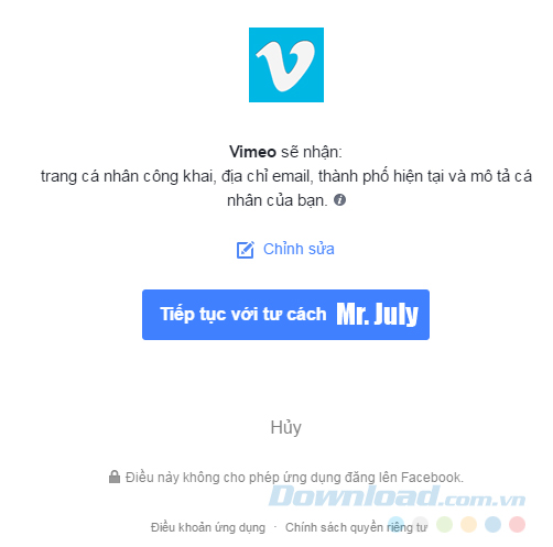 Sử dụng Facebook